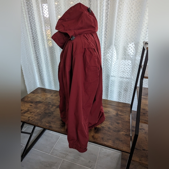 Men's Eddie Bauer Red XXL Tall Weather Edge Jacket - Picture 9 of 15